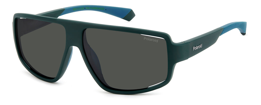 Translation missing: es.seo.product.type.gafas-de-sol polaroid pld 7054/s dld m9 verde rectangular masculino talla 61mm - Translation missing: es.seo.product.alt.imagen-principal