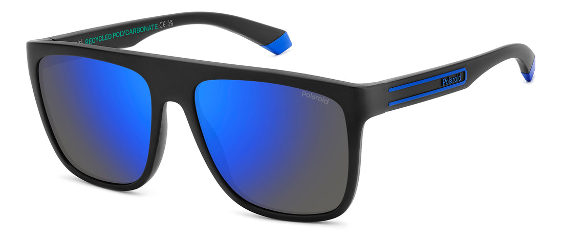 Translation missing: es.seo.product.type.gafas-de-sol polaroid pld 2162/s 0vk 5x negro rectangular flat top masculino talla 56mm - Translation missing: es.seo.product.alt.imagen-principal