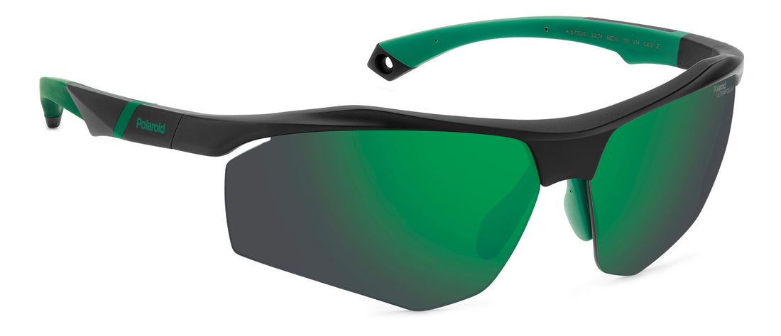 Translation missing: es.seo.product.type.gafas-de-sol polaroid pld 7055/s 3ol 78 negro rectangular masculino talla 68mm - Translation missing: es.seo.product.alt.imagen-secundaria