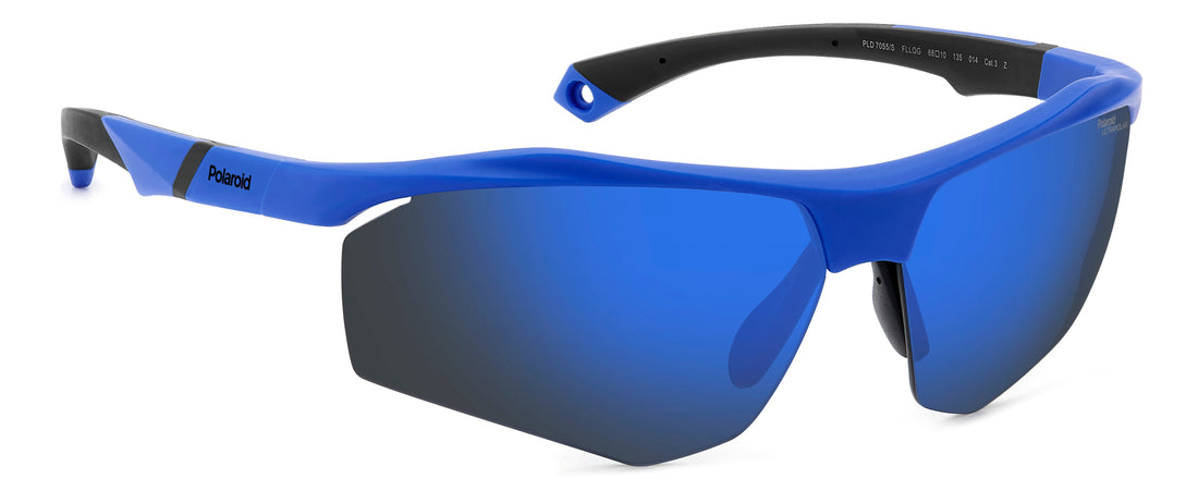 Translation missing: es.seo.product.type.gafas-de-sol polaroid pld 7055/s fll qg azul rectangular masculino talla 68mm - Translation missing: es.seo.product.alt.imagen-secundaria