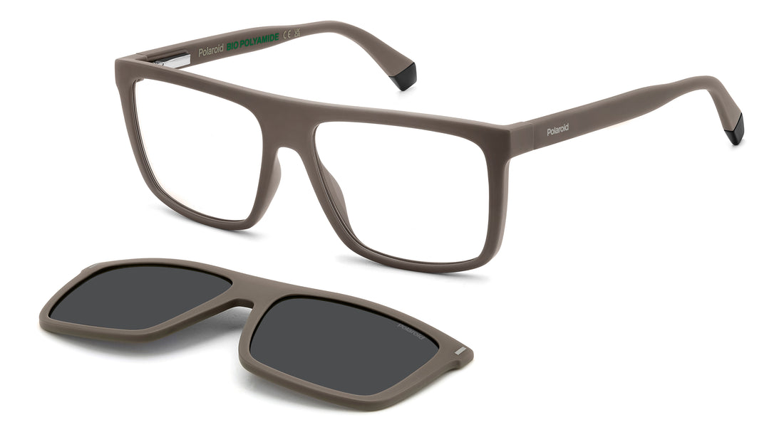 Translation missing: es.seo.product.type.gafas-de-sol polaroid pld 6230/cs 10a m9 beige rectangular flat top masculino talla 56mm - Translation missing: es.seo.product.alt.imagen-principal