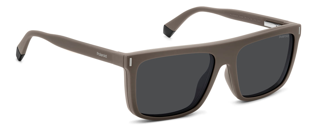 Translation missing: es.seo.product.type.gafas-de-sol polaroid pld 6230/cs 10a m9 beige rectangular flat top masculino talla 56mm - Translation missing: es.seo.product.alt.imagen-secundaria