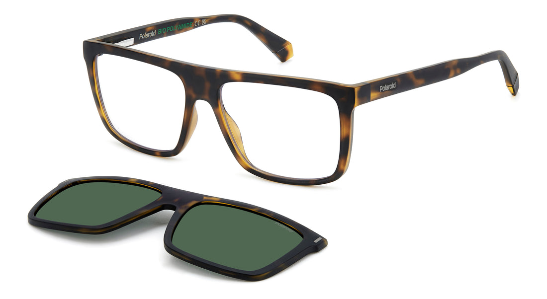 Translation missing: es.seo.product.type.gafas-de-sol polaroid pld 6230/cs n9p uc havana rectangular flat top masculino talla 56mm - Translation missing: es.seo.product.alt.imagen-principal
