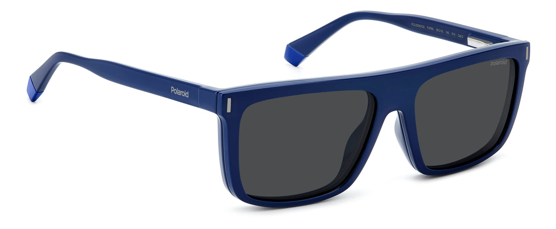 Translation missing: es.seo.product.type.gafas-de-sol polaroid pld 6230/cs pjp m9 azul rectangular flat top masculino talla 56mm - Translation missing: es.seo.product.alt.imagen-secundaria