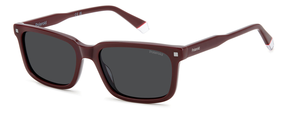 Translation missing: es.seo.product.type.gafas-de-sol polaroid pld 4174/s/x lhf m9 burdeos rectangular masculino talla 55mm - Translation missing: es.seo.product.alt.imagen-principal