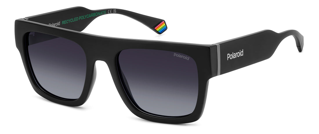 Translation missing: es.seo.product.type.gafas-de-sol polaroid pld 6224/s/x 003 wj negro rectangular flat top unisex talla 54mm - Translation missing: es.seo.product.alt.imagen-principal
