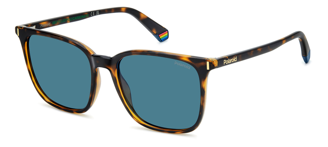 Translation missing: es.seo.product.type.gafas-de-sol polaroid pld 6226/s 086 c3 havana rectangular femenino talla 54mm - Translation missing: es.seo.product.alt.imagen-principal