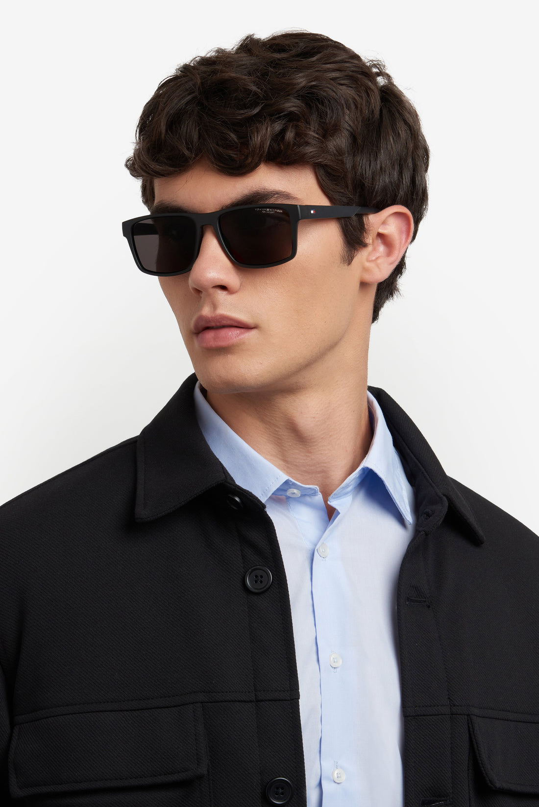 Translation missing: es.seo.product.type.gafas-de-sol tommy hilfiger th 2142/s 807 m9 negro rectangular masculino talla 56mm - Translation missing: es.seo.product.alt.imagen-secundaria
