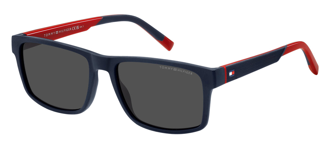 Translation missing: es.seo.product.type.gafas-de-sol tommy hilfiger th 2142/s 8ru ir azul rectangular masculino talla 56mm - Translation missing: es.seo.product.alt.imagen-principal