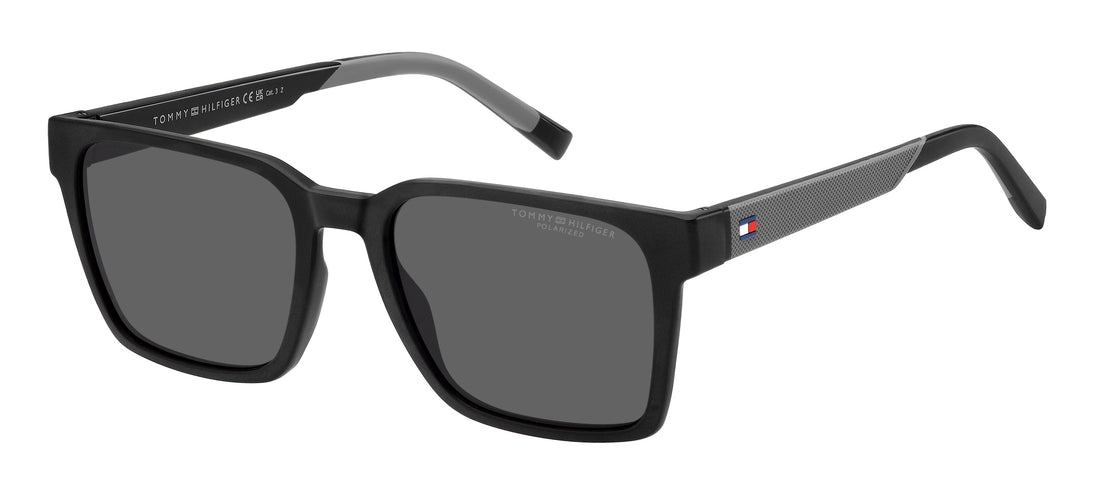 Translation missing: es.seo.product.type.gafas-de-sol tommy hilfiger th 2143/s 08a m9 negro rectangular masculino talla 55mm - Translation missing: es.seo.product.alt.imagen-principal
