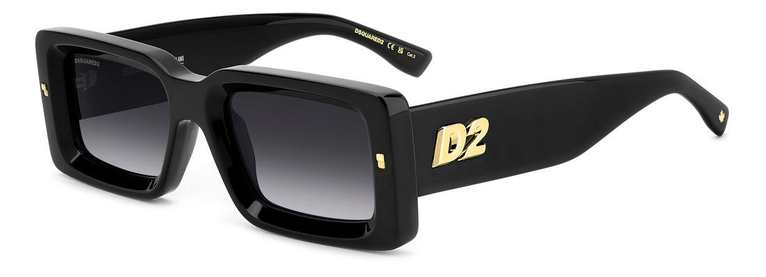 Translation missing: es.seo.product.type.gafas-de-sol dsquared2 d2 0142/s 807 9o negro rectangular masculino talla 52mm - Translation missing: es.seo.product.alt.imagen-principal