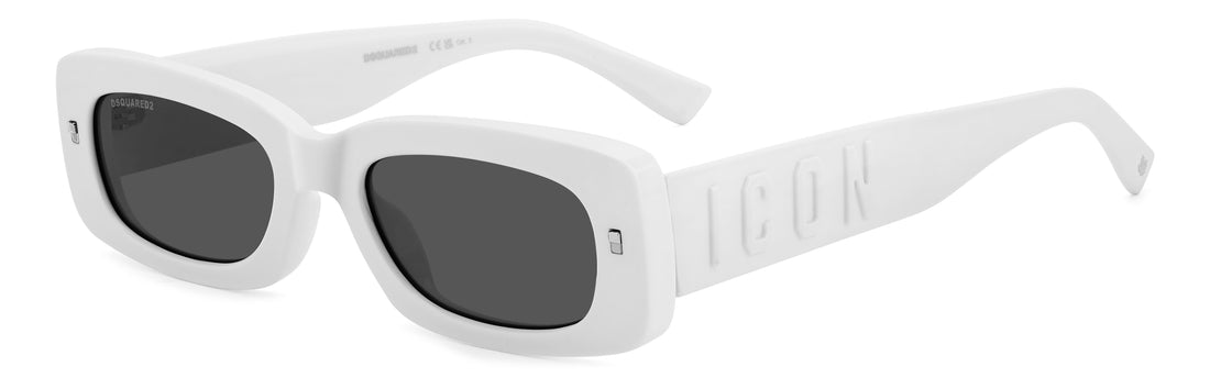 Translation missing: es.seo.product.type.gafas-de-sol dsquared2 icon 0020/s vk6 ir blanco rectangular unisex talla 52mm - Translation missing: es.seo.product.alt.imagen-principal
