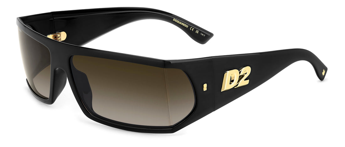 Translation missing: es.seo.product.type.gafas-de-sol dsquared2 d2 0140/s 807 ha negro rectangular flat top masculino talla 73mm - Translation missing: es.seo.product.alt.imagen-principal