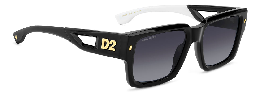 Translation missing: es.seo.product.type.gafas-de-sol dsquared2 d2 0143/s 807 9o negro rectangular masculino talla 53mm - Translation missing: es.seo.product.alt.imagen-secundaria