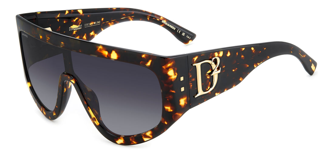Translation missing: es.seo.product.type.gafas-de-sol dsquared2 d2 0149/s 086 9o havana mask femenino talla 99mm - Translation missing: es.seo.product.alt.imagen-principal