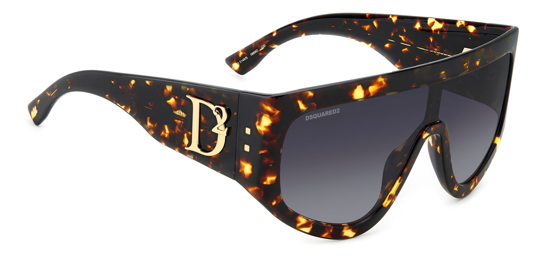 Translation missing: es.seo.product.type.gafas-de-sol dsquared2 d2 0149/s 086 9o havana mask femenino talla 99mm - Translation missing: es.seo.product.alt.imagen-secundaria
