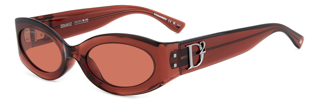 Translation missing: es.seo.product.type.gafas-de-sol dsquared2 d2 0150/g/s c9a u1 rojo oval femenino talla 54mm - Translation missing: es.seo.product.alt.imagen-principal