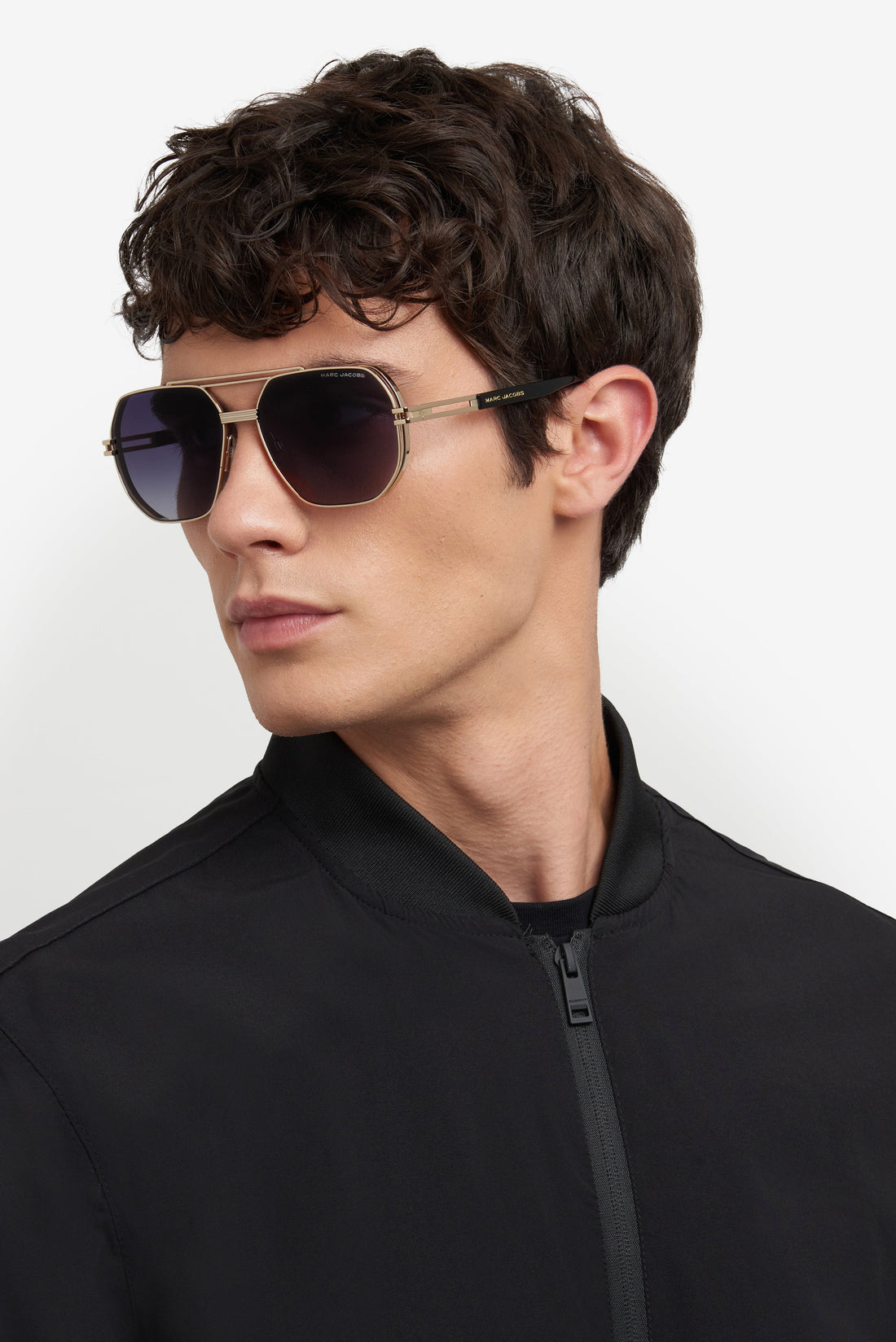Translation missing: es.seo.product.type.gafas-de-sol marc jacobs marc 784/s rhl 9o dorado rectangular masculino talla 60mm - Translation missing: es.seo.product.alt.imagen-secundaria