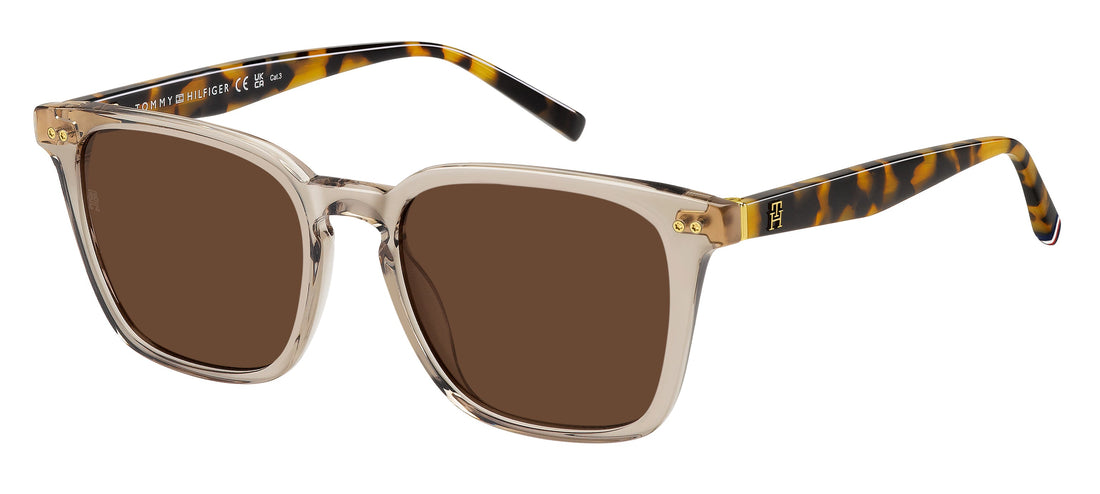 Translation missing: es.seo.product.type.gafas-de-sol tommy hilfiger th 2158/s 10a 70 beige rectangular femenino talla 52mm - Translation missing: es.seo.product.alt.imagen-principal