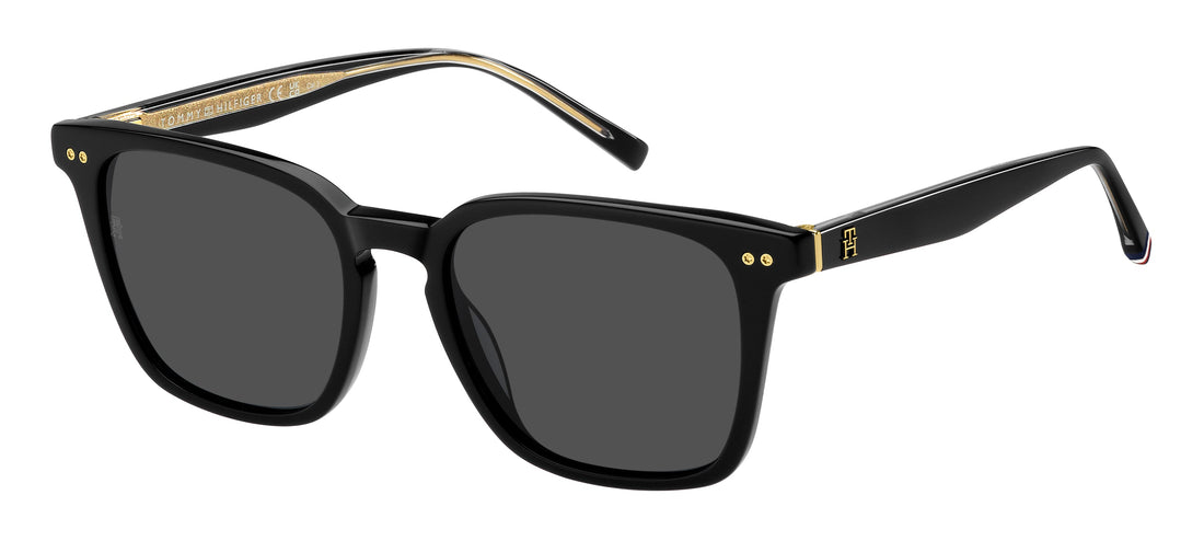 Translation missing: es.seo.product.type.gafas-de-sol tommy hilfiger th 2158/s 807 ir negro rectangular femenino talla 52mm - Translation missing: es.seo.product.alt.imagen-principal