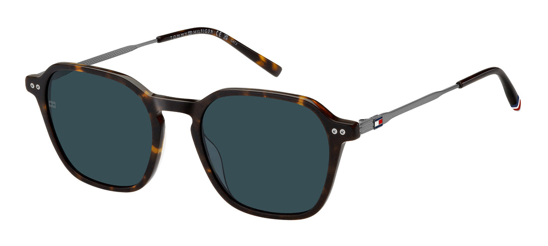 Translation missing: es.seo.product.type.gafas-de-sol tommy hilfiger th 2132/s 086 ku havana rectangular geometrical masculino talla 53mm - Translation missing: es.seo.product.alt.imagen-principal