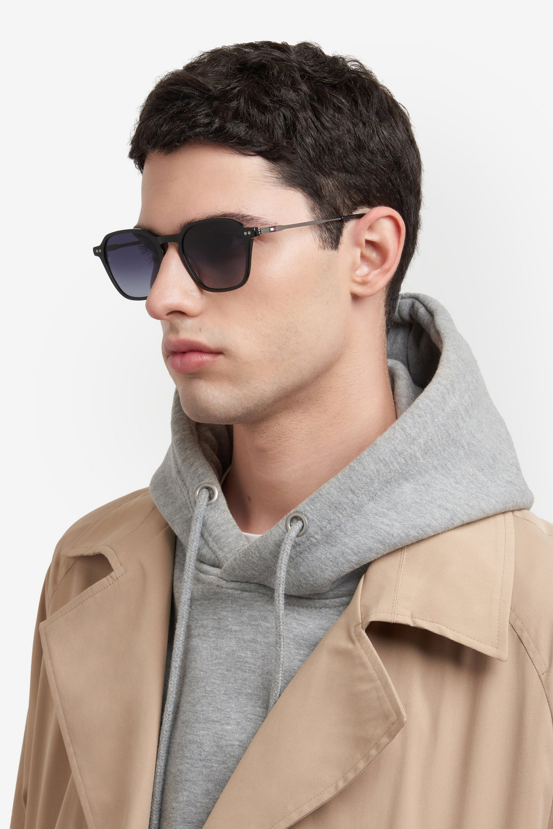 Translation missing: es.seo.product.type.gafas-de-sol tommy hilfiger th 2132/s 807 9o negro rectangular geometrical masculino talla 53mm - Translation missing: es.seo.product.alt.imagen-secundaria
