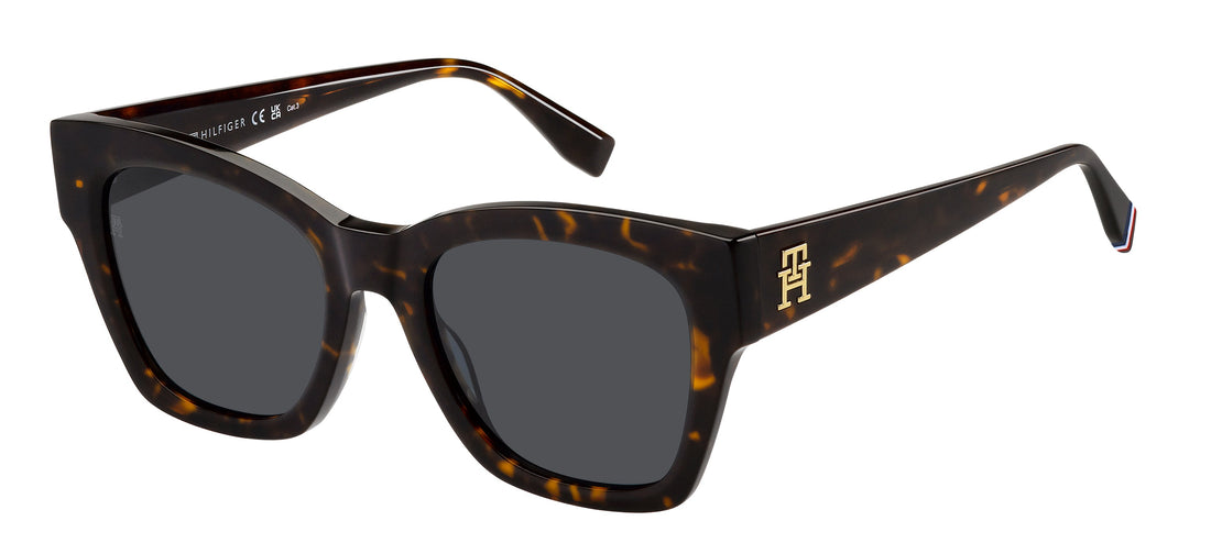 Translation missing: es.seo.product.type.gafas-de-sol tommy hilfiger th 2156/s 086 ir havana rectangular femenino talla 52mm - Translation missing: es.seo.product.alt.imagen-principal