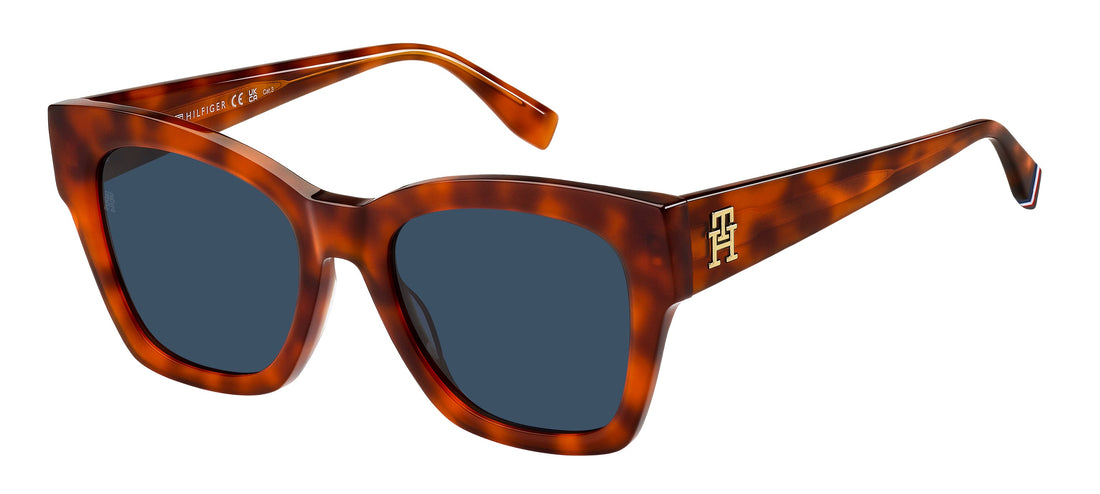 Translation missing: es.seo.product.type.gafas-de-sol tommy hilfiger th 2156/s 0uc ku havana rectangular femenino talla 52mm - Translation missing: es.seo.product.alt.imagen-principal