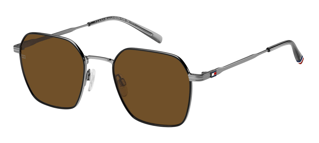 Translation missing: es.seo.product.type.gafas-de-sol tommy hilfiger th 2133/s ti7 70 negro rectangular geometrical masculino talla 53mm - Translation missing: es.seo.product.alt.imagen-principal