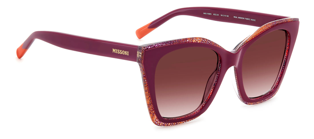 Translation missing: es.seo.product.type.gafas-de-sol missoni mis 0188/s 8cq 3x cereza rectangular femenino talla 54mm - Translation missing: es.seo.product.alt.imagen-secundaria