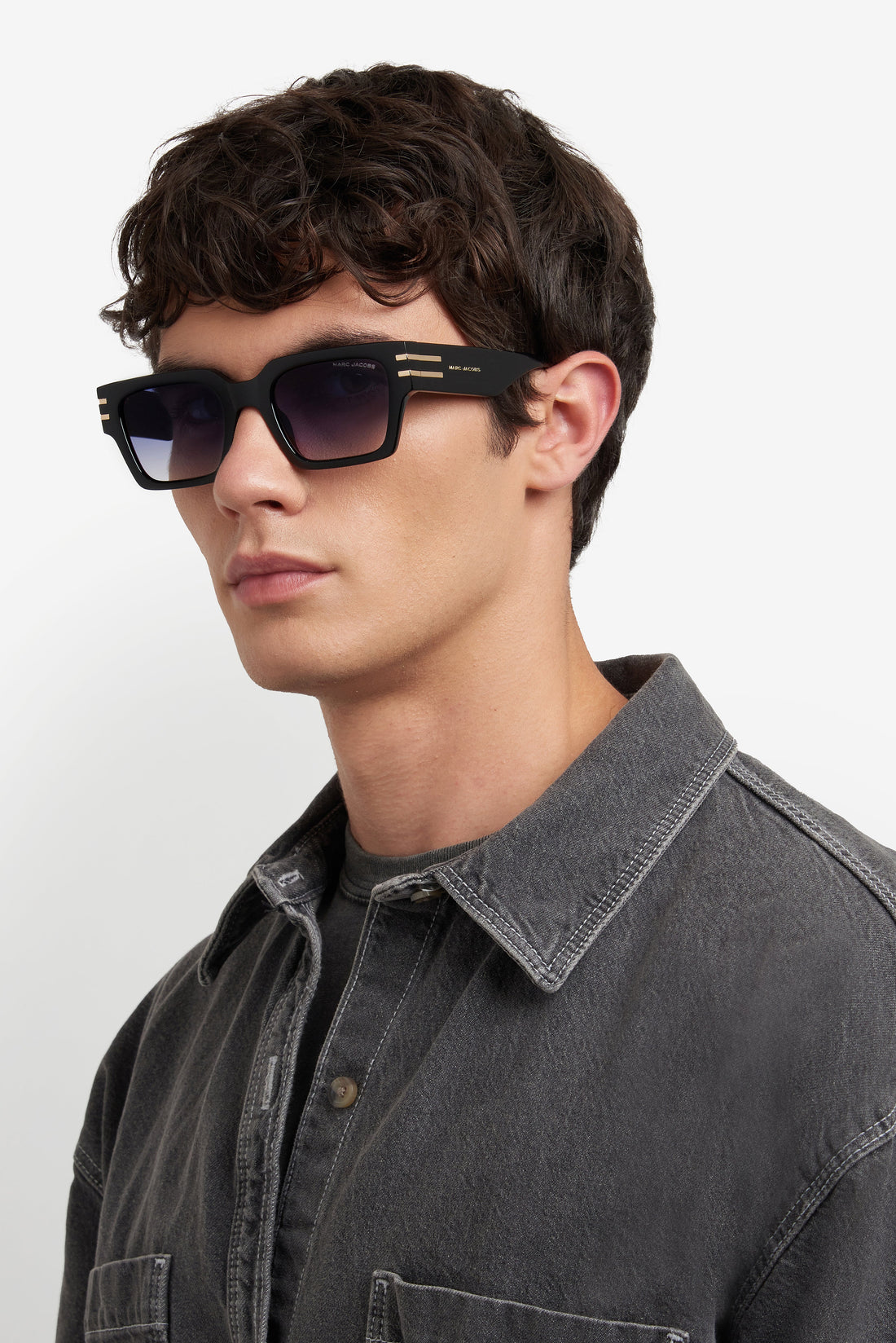 Translation missing: es.seo.product.type.gafas-de-sol marc jacobs marc 787/s 2m2 08 negro rectangular masculino talla 52mm - Translation missing: es.seo.product.alt.imagen-secundaria