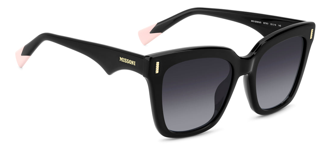 Translation missing: es.seo.product.type.gafas-de-sol missoni mis 0206/g/s 807 9o negro square femenino talla 53mm - Translation missing: es.seo.product.alt.imagen-secundaria