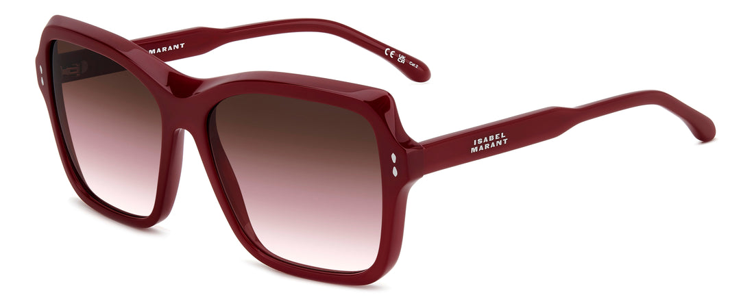 Translation missing: es.seo.product.type.gafas-de-sol isabel marant im 0193/s lhf uq burdeos rectangular femenino talla 58mm - Translation missing: es.seo.product.alt.imagen-principal