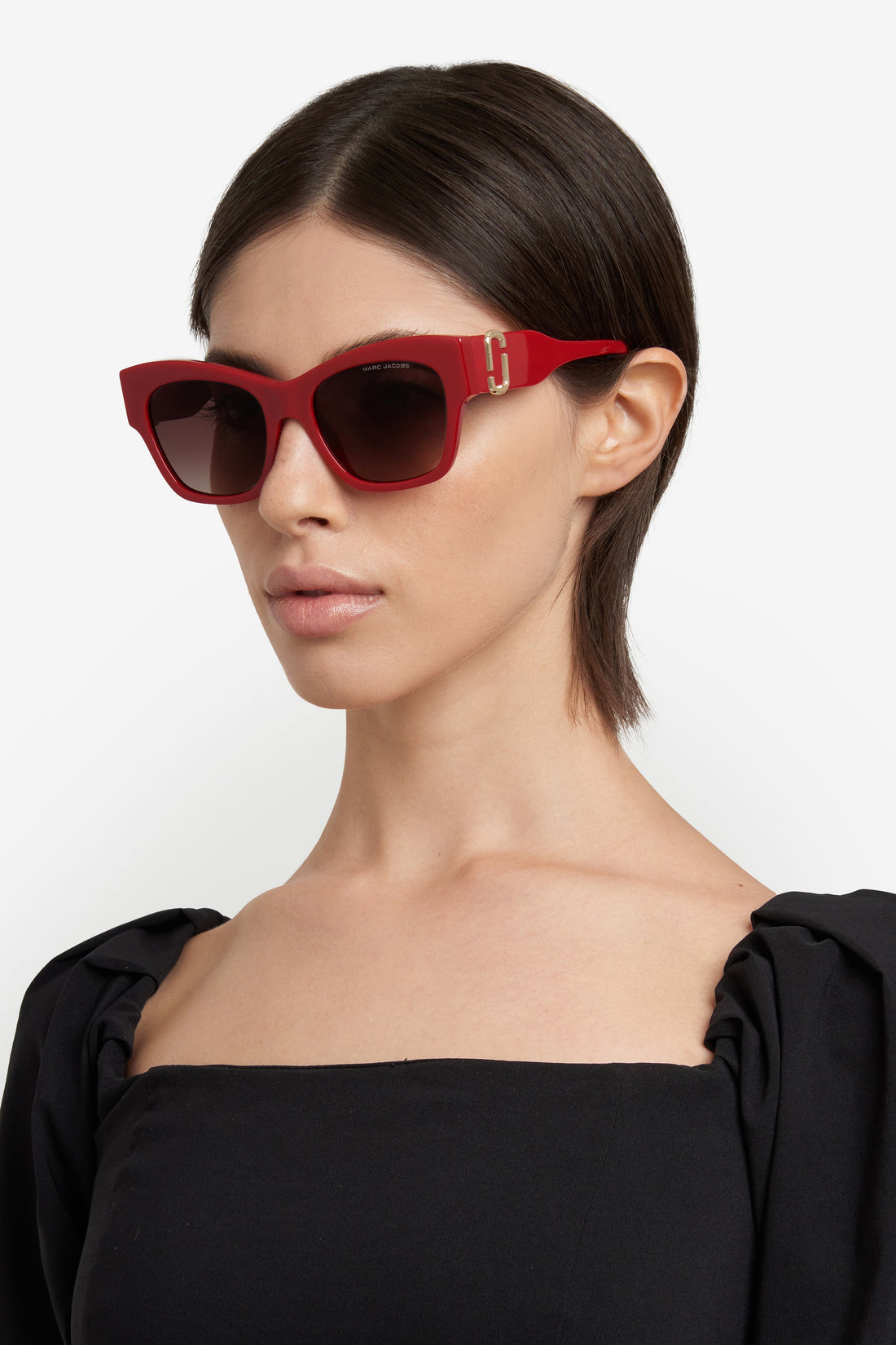 Translation missing: es.seo.product.type.gafas-de-sol marc jacobs marc 762/s c9a ha rojo rectangular femenino talla 54mm - Translation missing: es.seo.product.alt.imagen-secundaria