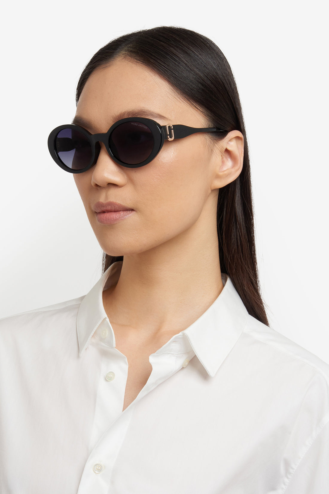 Translation missing: es.seo.product.type.gafas-de-sol marc jacobs marc 792/f/s 807 9o negro oval femenino talla 53mm - Translation missing: es.seo.product.alt.imagen-secundaria