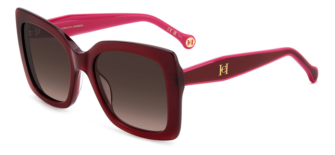Translation missing: es.seo.product.type.gafas-de-sol carolina herrera her 0258/g/s lhf ha burdeos square femenino talla 54mm - Translation missing: es.seo.product.alt.imagen-principal