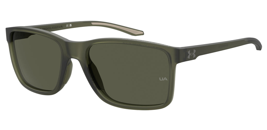 Translation missing: es.seo.product.type.gafas-de-sol under armour ua hustle xl b59 qt verde rectangular unisex talla 59mm - Translation missing: es.seo.product.alt.imagen-principal