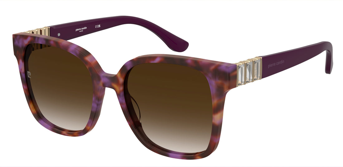 Translation missing: es.seo.product.type.gafas-de-sol pierre cardin p.c. 8537/s ay0 ha havana square femenino talla 54mm - Translation missing: es.seo.product.alt.imagen-principal
