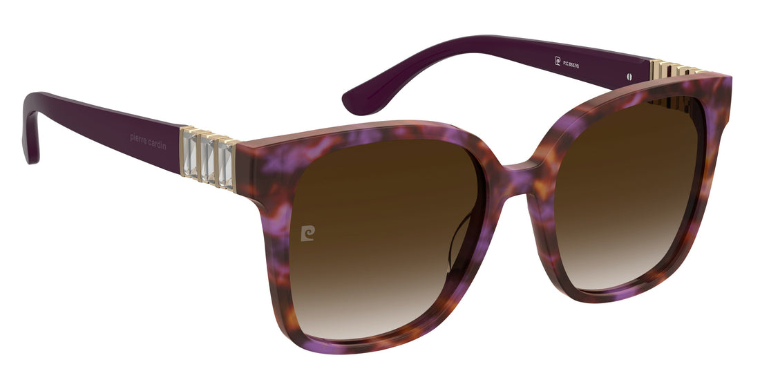 Translation missing: es.seo.product.type.gafas-de-sol pierre cardin p.c. 8537/s ay0 ha havana square femenino talla 54mm - Translation missing: es.seo.product.alt.imagen-secundaria