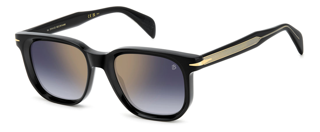 Translation missing: es.seo.product.type.gafas-de-sol david beckham db 7133/s 807 1v negro rectangular masculino talla 52mm - Translation missing: es.seo.product.alt.imagen-principal