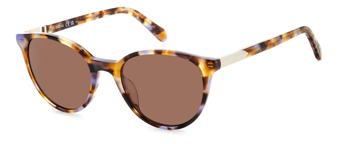 Translation missing: es.seo.product.type.gafas-de-sol fossil fos 2154/s 1jp 70 havana round femenino talla 51mm - Translation missing: es.seo.product.alt.imagen-principal