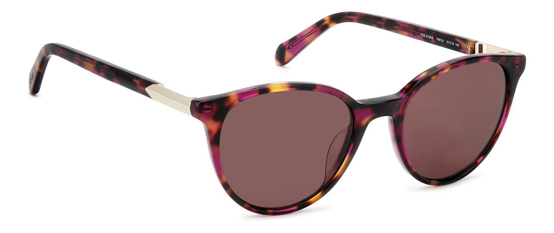 Translation missing: es.seo.product.type.gafas-de-sol fossil fos 2154/s yrf u1 havana round femenino talla 51mm - Translation missing: es.seo.product.alt.imagen-secundaria