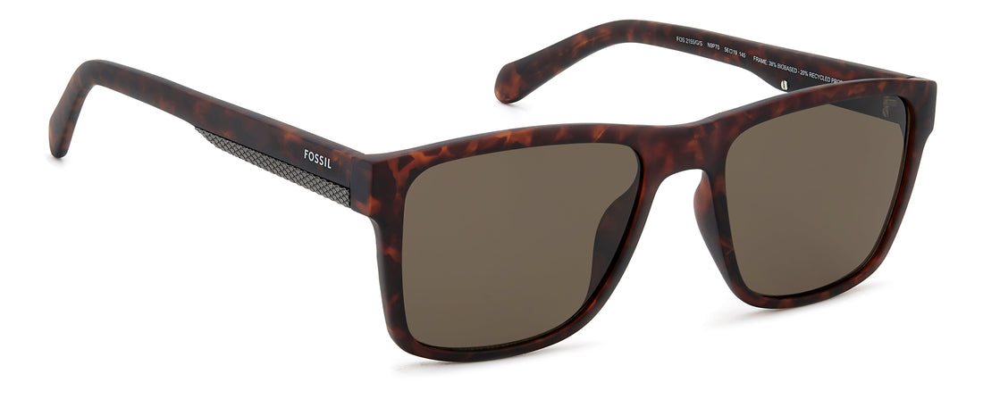 Translation missing: es.seo.product.type.gafas-de-sol fossil fos 2155/g/s n9p 70 havana square masculino talla 56mm - Translation missing: es.seo.product.alt.imagen-secundaria