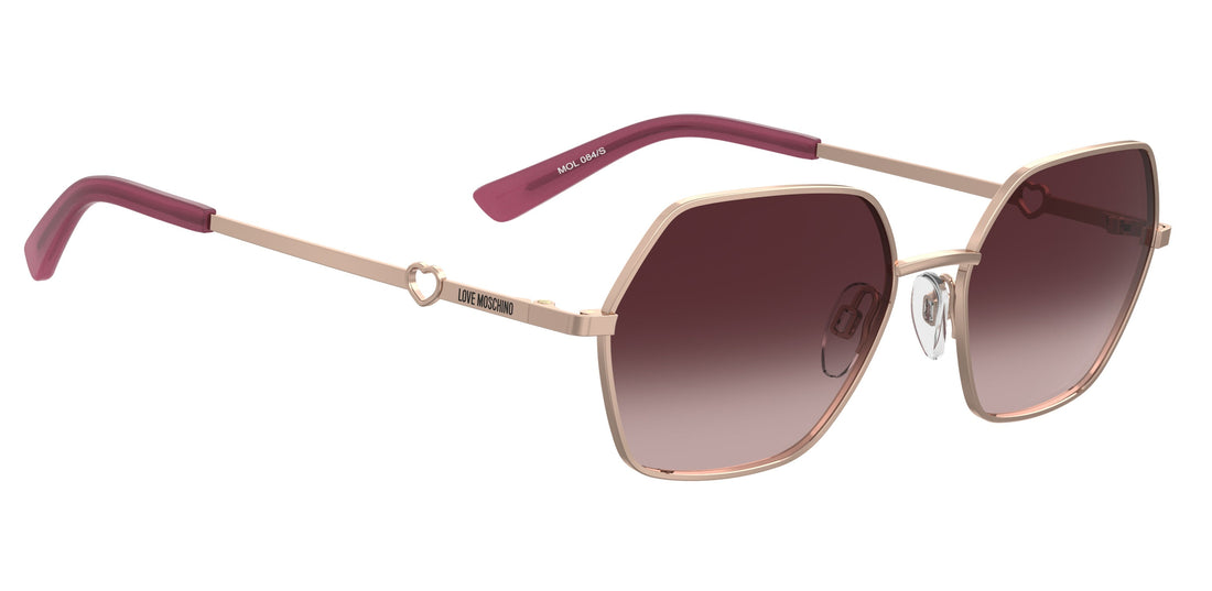 Translation missing: es.seo.product.type.gafas-de-sol moschino love mol084/s ddb uq dorado square femenino talla 56mm - Translation missing: es.seo.product.alt.imagen-secundaria