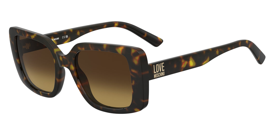 Translation missing: es.seo.product.type.gafas-de-sol moschino love mol090/s 086 5u havana rectangular femenino talla 52mm - Translation missing: es.seo.product.alt.imagen-principal