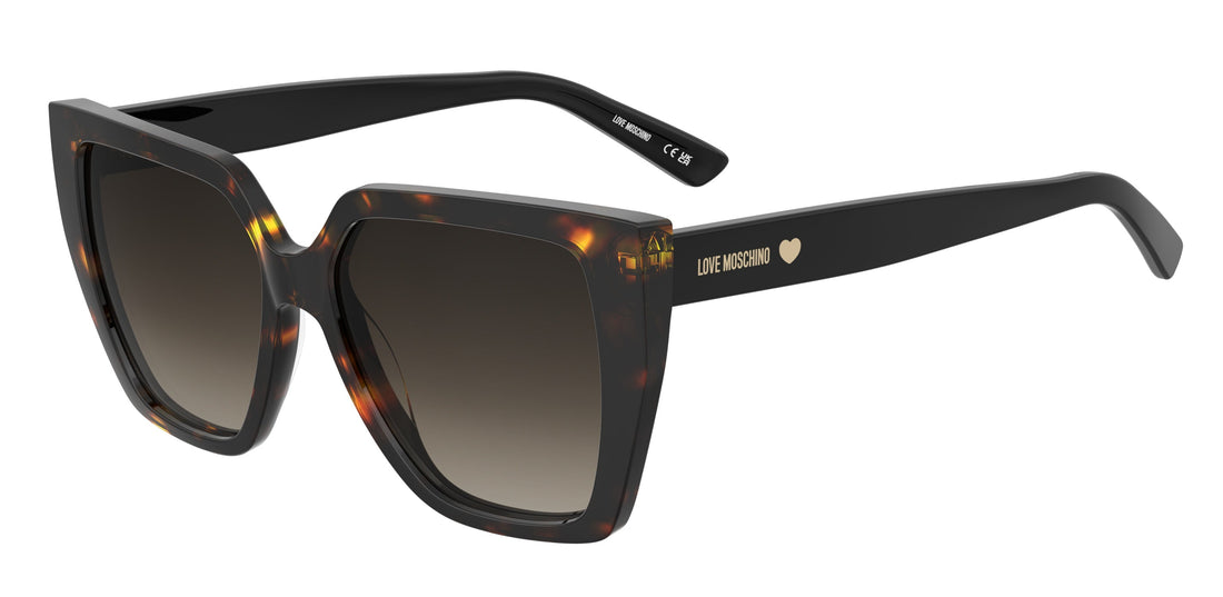 Translation missing: es.seo.product.type.gafas-de-sol moschino love mol088/s 086 ha havana rectangular femenino talla 55mm - Translation missing: es.seo.product.alt.imagen-principal