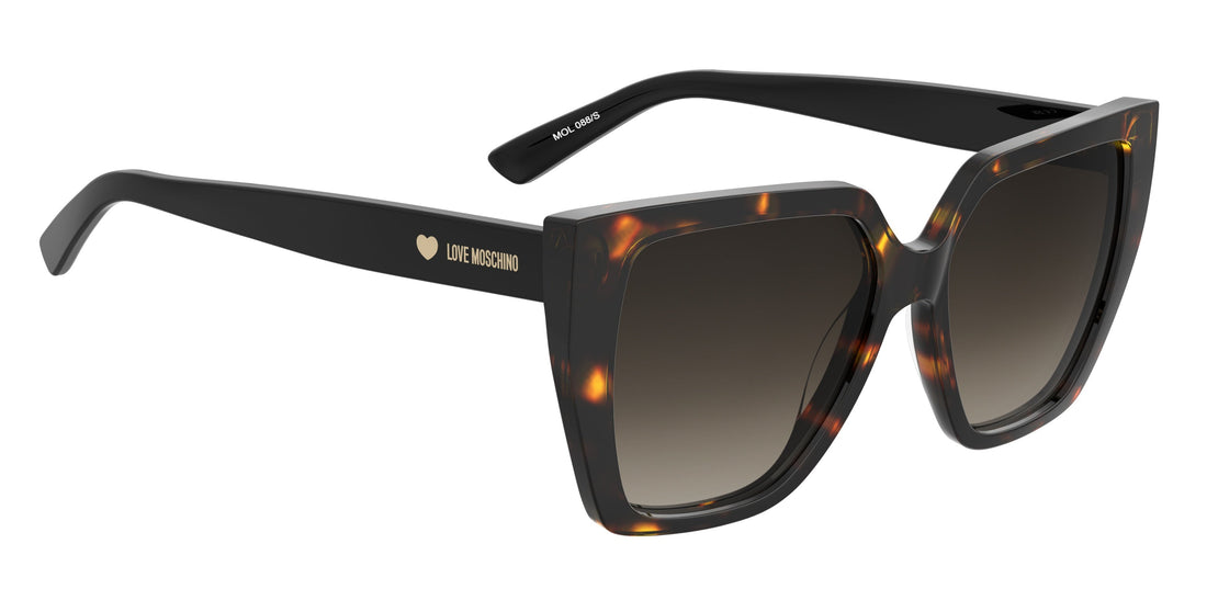 Translation missing: es.seo.product.type.gafas-de-sol moschino love mol088/s 086 ha havana rectangular femenino talla 55mm - Translation missing: es.seo.product.alt.imagen-secundaria