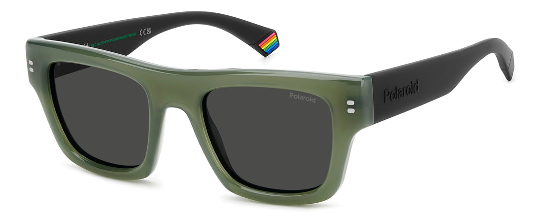 Translation missing: es.seo.product.type.gafas-de-sol polaroid pld 6238/s/x 1ed m9 verde rectangular masculino talla 51mm - Translation missing: es.seo.product.alt.imagen-principal