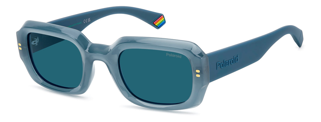 Translation missing: es.seo.product.type.gafas-de-sol polaroid pld 6239/s/x mvu c3 azul rectangular unisex talla 51mm - Translation missing: es.seo.product.alt.imagen-principal