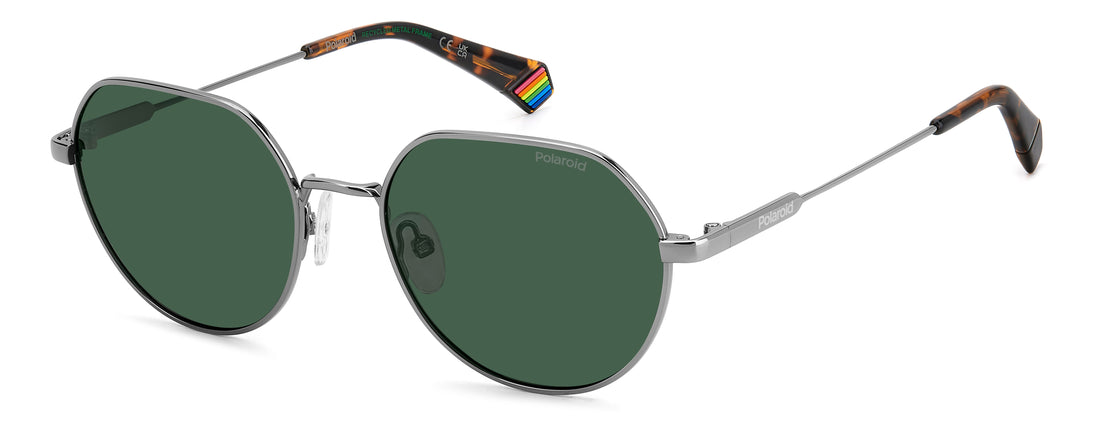 Translation missing: es.seo.product.type.gafas-de-sol polaroid pld 6236/s/x smf uc verde round unisex talla 54mm - Translation missing: es.seo.product.alt.imagen-principal